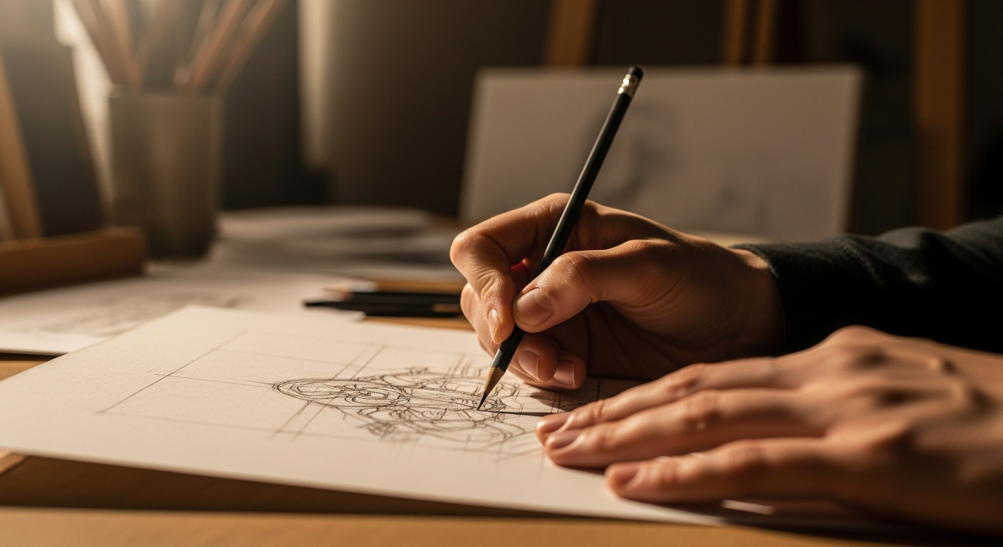 Процесс создания композиции